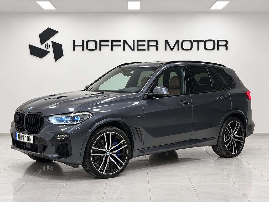 BMW X5 xDrive30d M-Sport Pano LuftFjädring HuD H&K 360Kam Drag