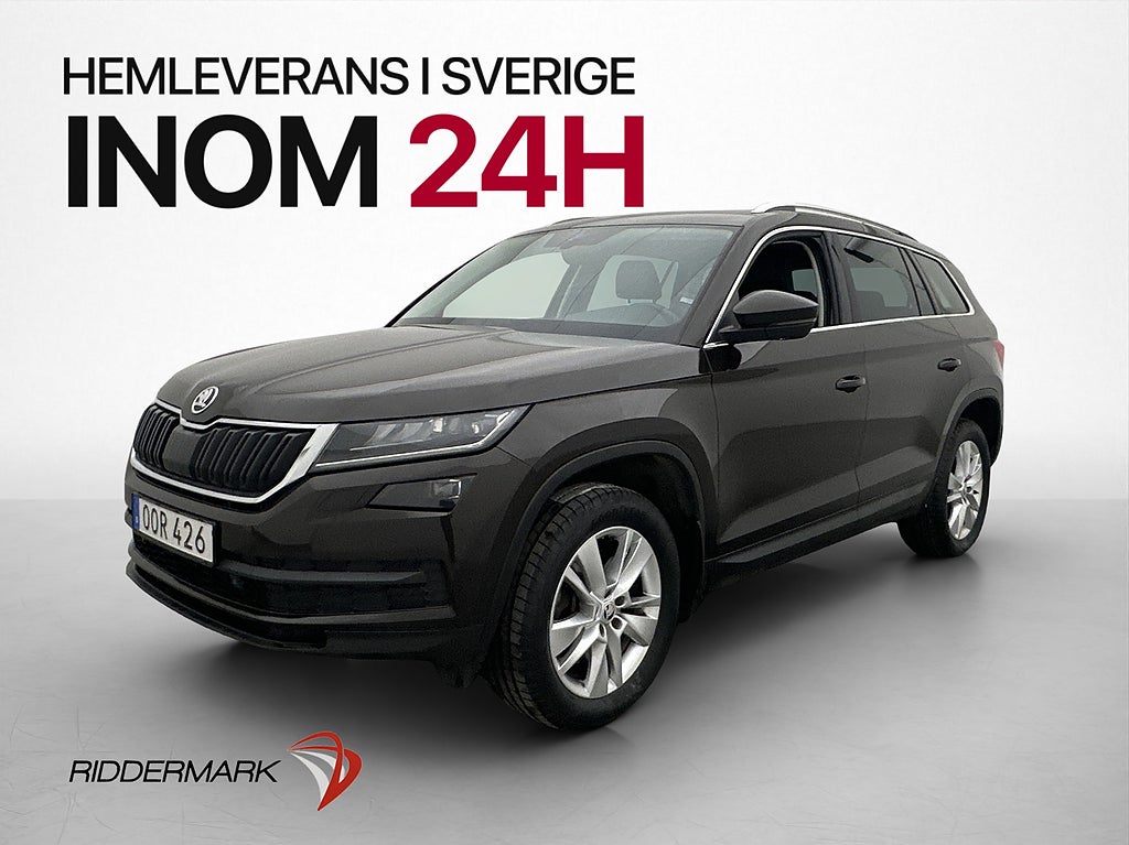 Skoda Kodiaq TDI 4x4 Style Canton Värm Kamera CarPlay Drag