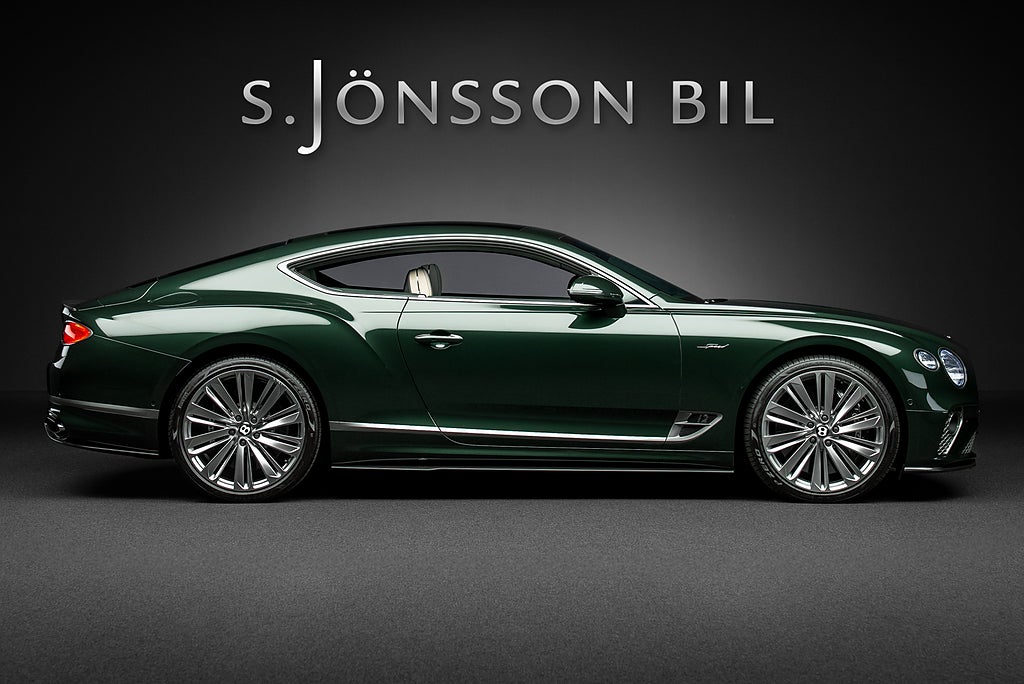 Bentley Continental GT Speed W12 / 659hk / 1 ägare