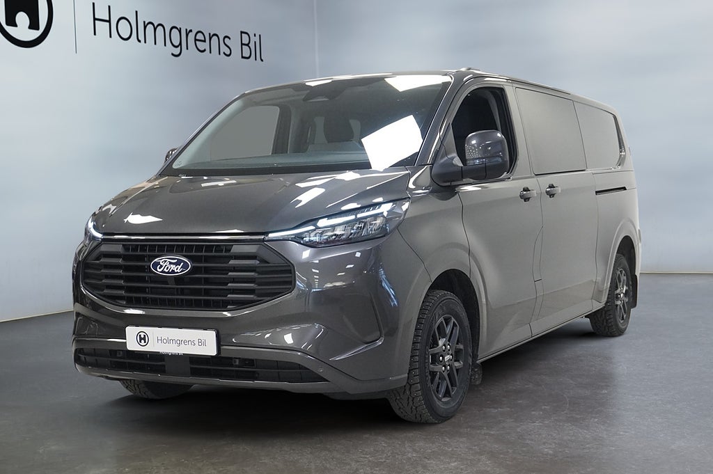 Ford transit-custom Ränta 4,99% | Dubbelhytt i Skåp Limited 320l LWB 