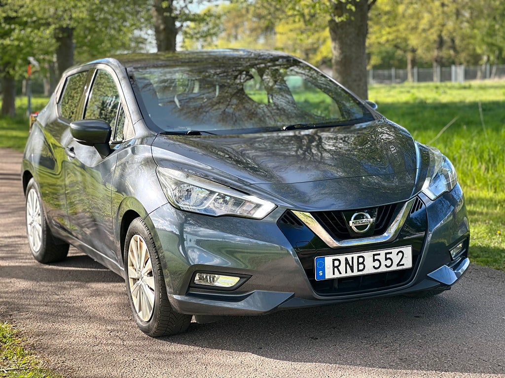 Nissan Micra 0.9 Turbo Euro 6 Svensksåld, 