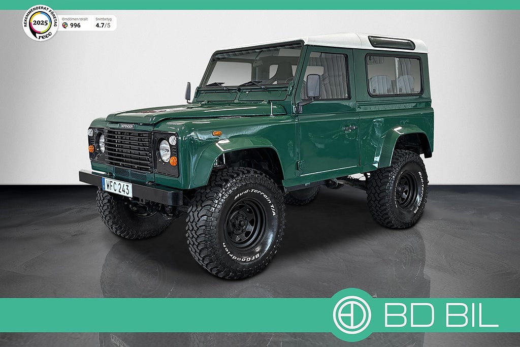 Land Rover Defender 90 TD5 UNIKT LÅGMILAD EN BRUKARE