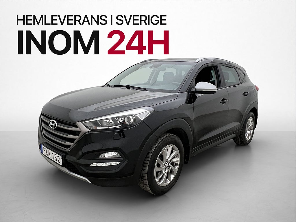 Hyundai Tucson 1.7 CRDi 141hk Kamera Dragkrok Bluetooth