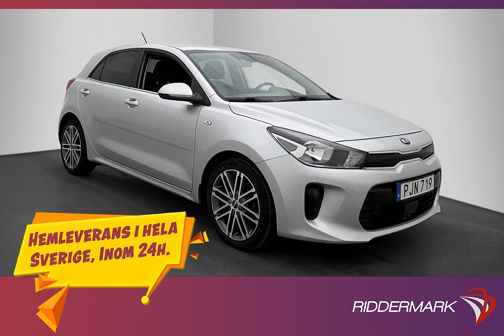 Kia Rio 1.2 CVVT GLS Kamera Navi CarPlay Rattvärme