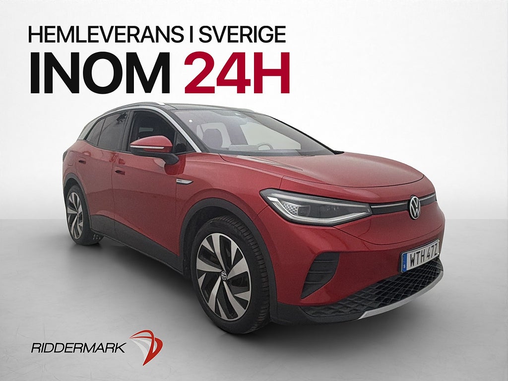 Volkswagen ID.4 Pro Performance Pano HuD Kamera Värmare