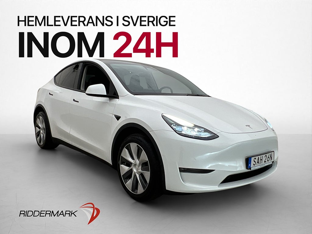 Tesla Model Y Long Range AWD Drag Autopilot Pano Två-Brukare