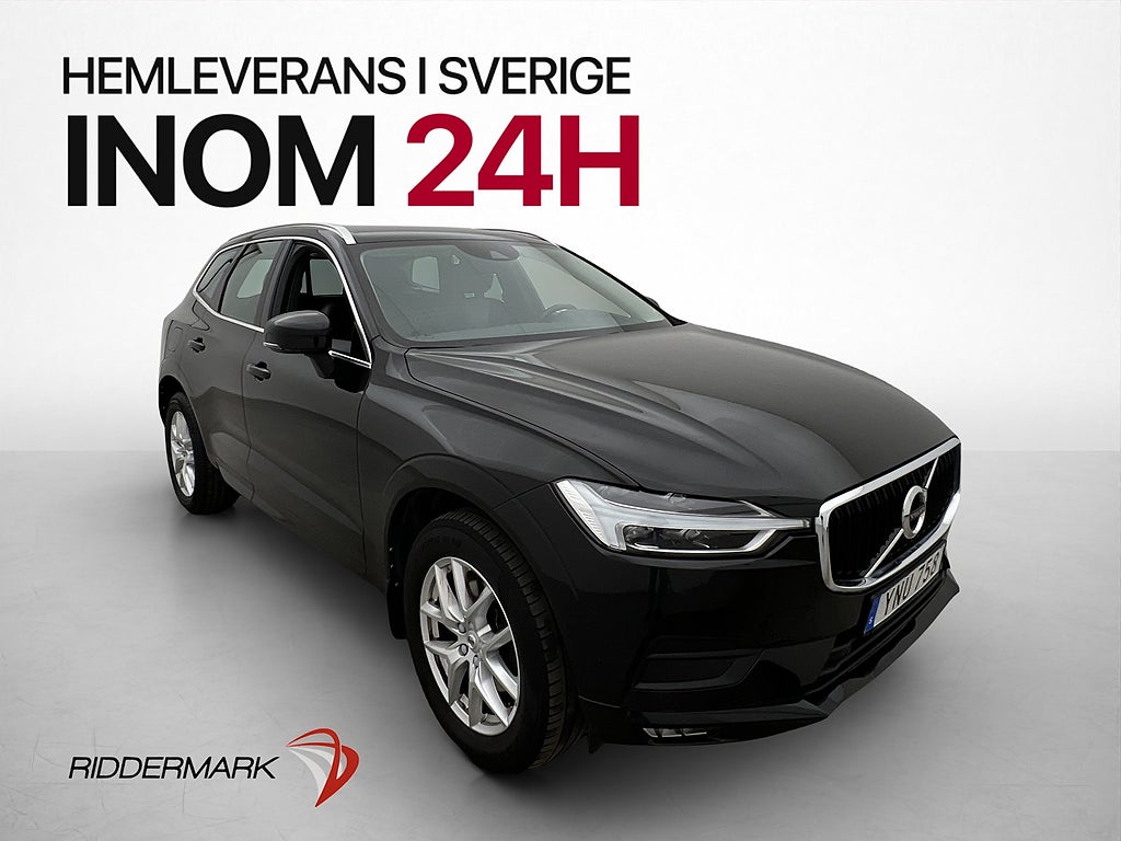 Volvo XC60 T5 AWD Momentum Pro Halvskinn Värm BLIS Drag