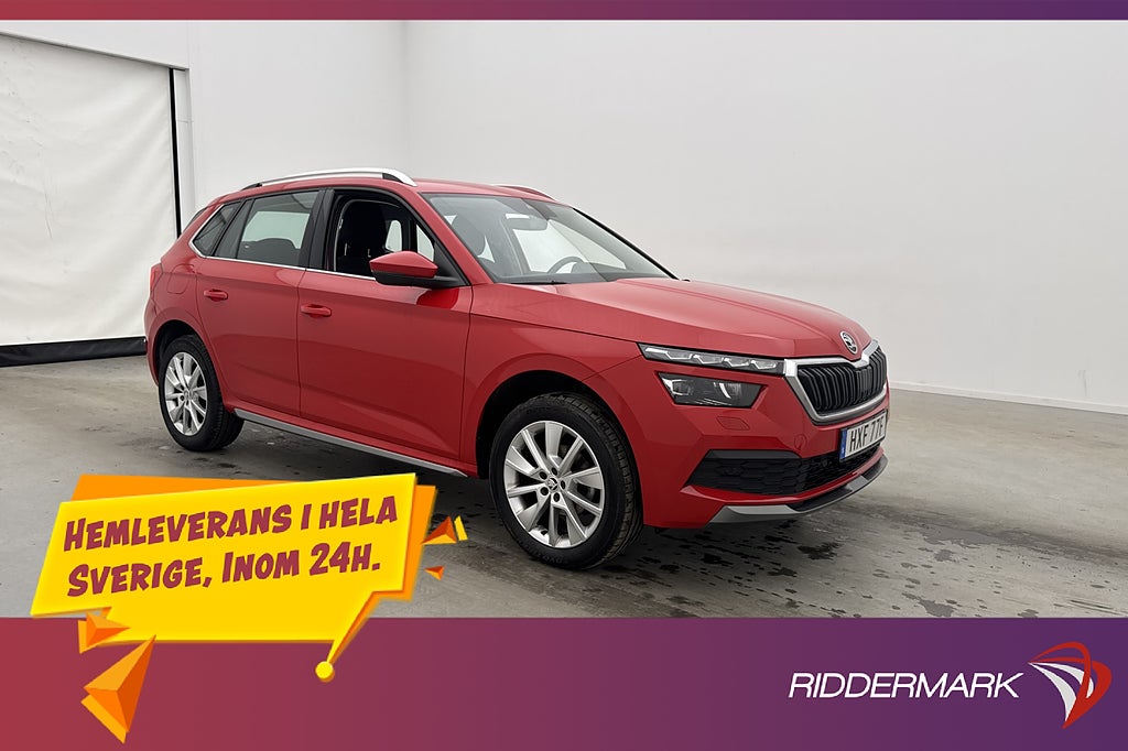 Skoda Kamiq 1.0 TSI 110hk Carplay Rattvärme 0.47l/mil