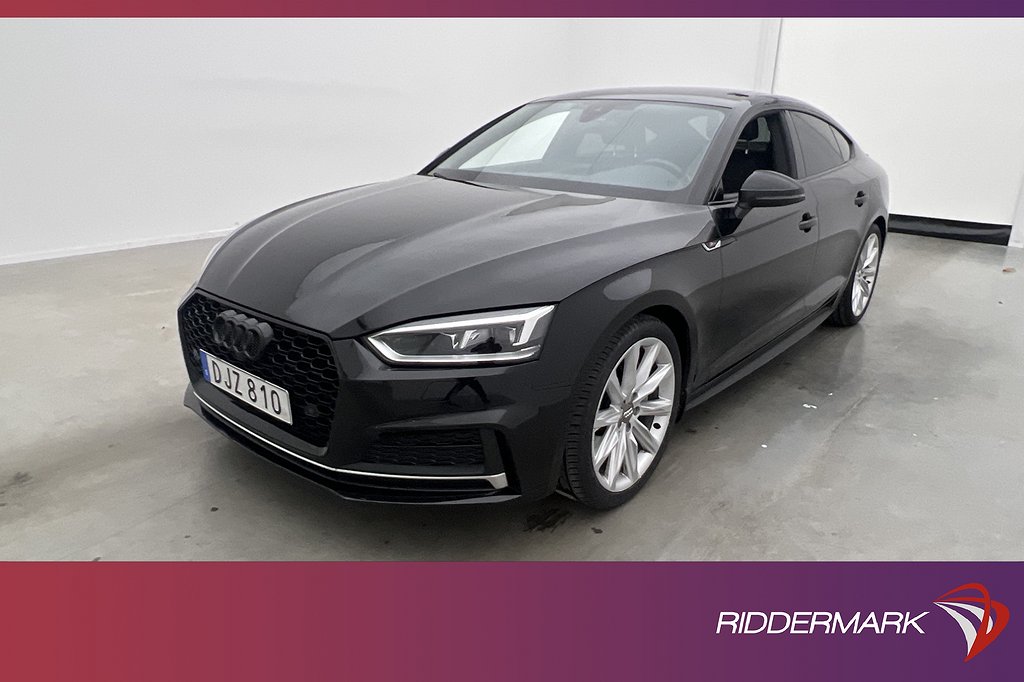 Audi A5 SB 2.0 TFSI Q 252hk S-Line Halvskinn Sensorer