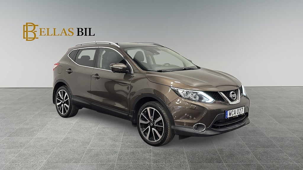 Nissan Qashqai 1.6 dCi 130HK TEKNA PANO DRAG BLIS 360° ELSTOL 1 ÄGARE