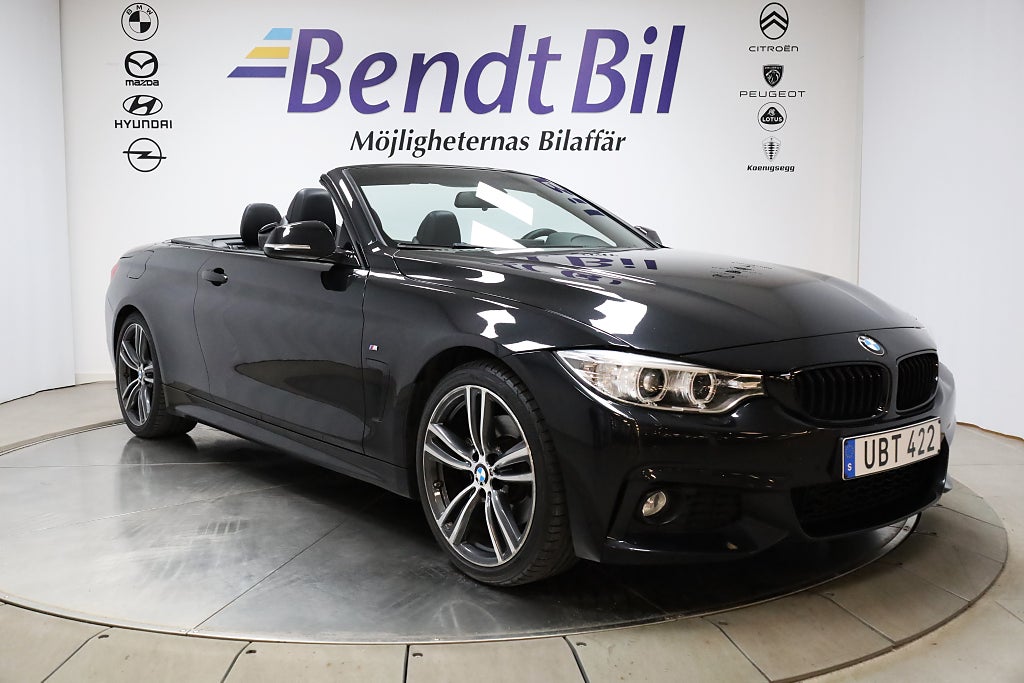 BMW 428 i Cab Steptronic M Sport | Helskinn | HK | Rattvärme | Navi