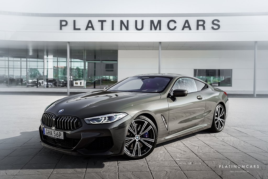 BMW M850i xDrive Coupé 530hk / Sv.såld / H&K / HUD