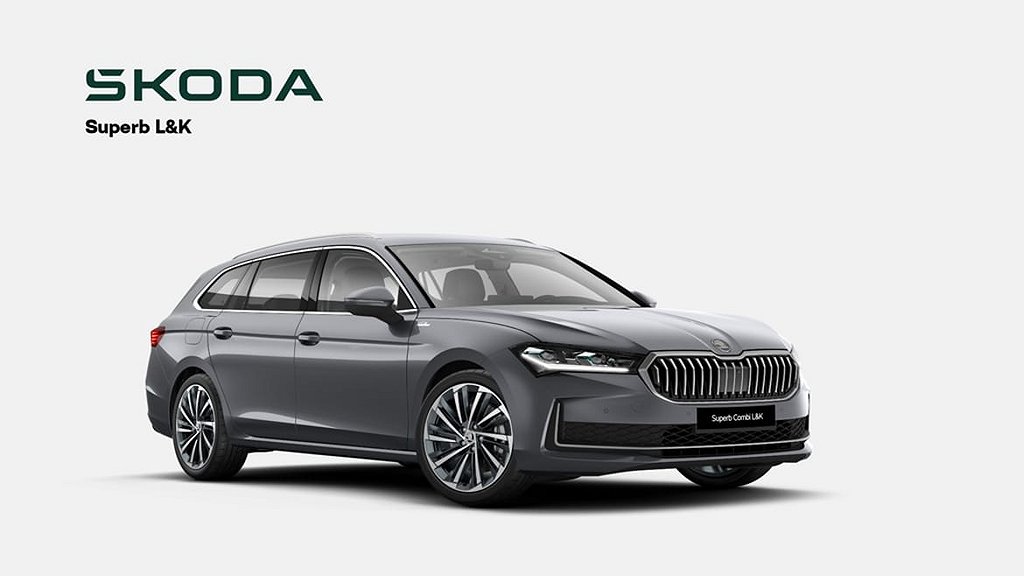 Skoda Superb Laddhybrid L&K 1,5 TSI 204HK 6VXL DSG