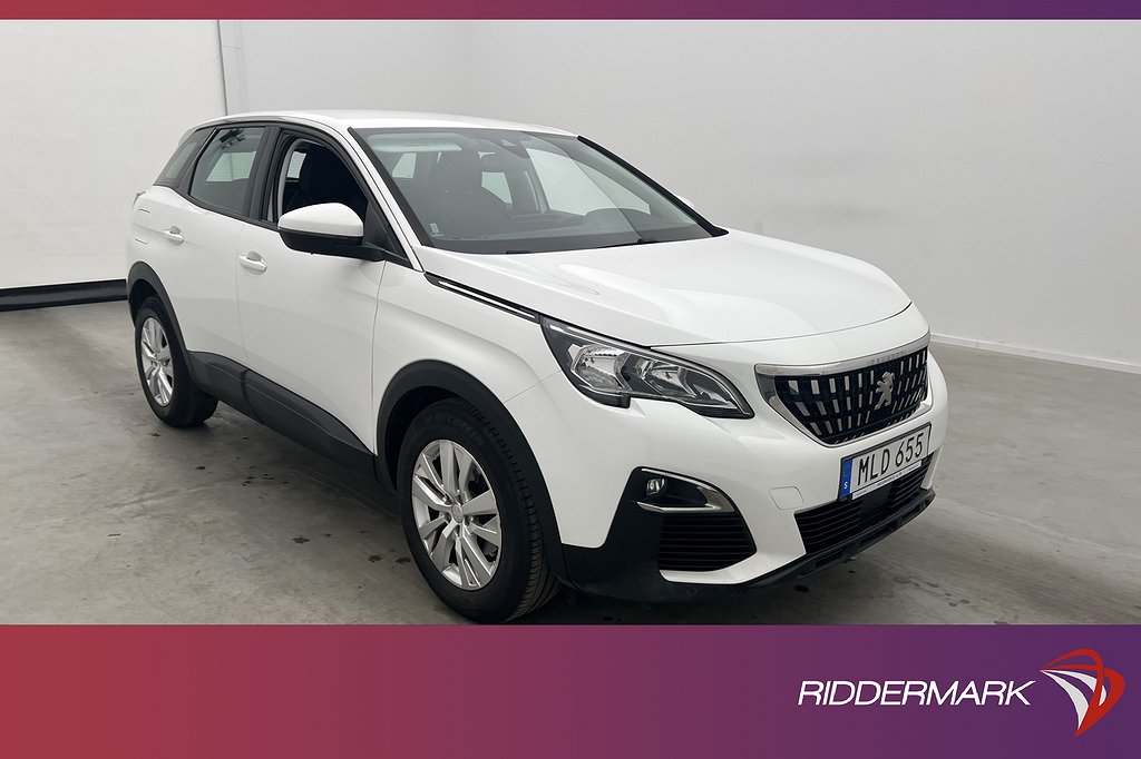 Peugeot 3008 1.2 130hk Active CarPlay Psensorer