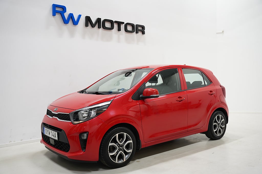 Kia Picanto 1.25 MPI 84hk GLS Backkamera Rattvärme Carplay 