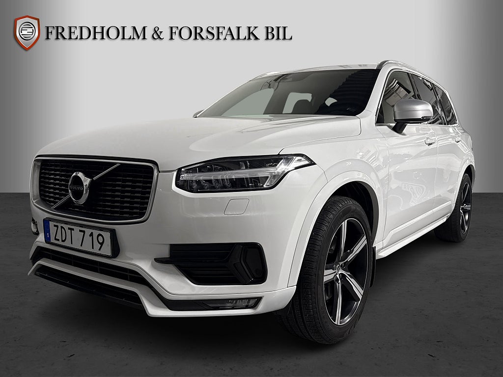 Volvo XC90 T6 AWD 310HK R-Design Navi Drag 7-Sits Nyservad!