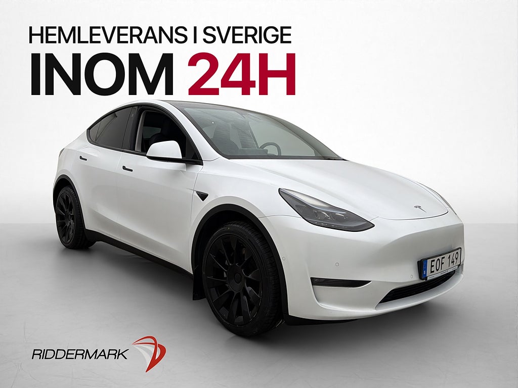 Tesla Model Y Long Range AWD 514hk MOMS Autopilot Drag