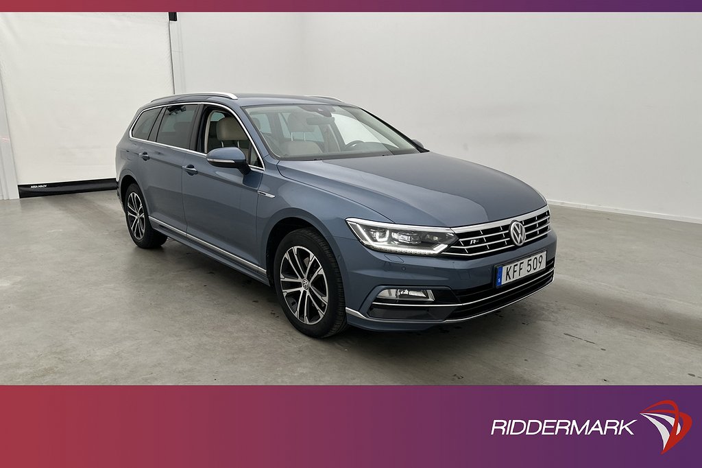 Volkswagen Passat 2.0 TDI 4M R-Line Cockpit Värm Skinn Drag