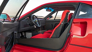 Totalt producerades det 213 exemplar av Ferrari F40. Foto: RM Sotheby's