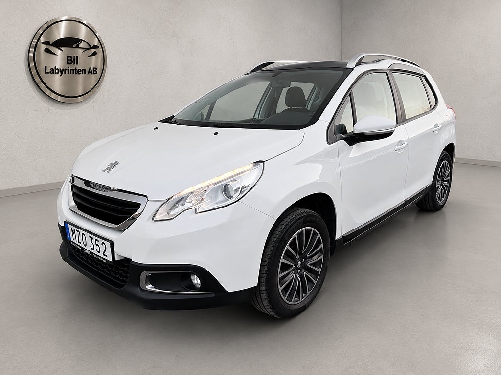 Peugeot 2008 Reserverad // Panorama Automat 1.2 VTi EGS Euro 6
