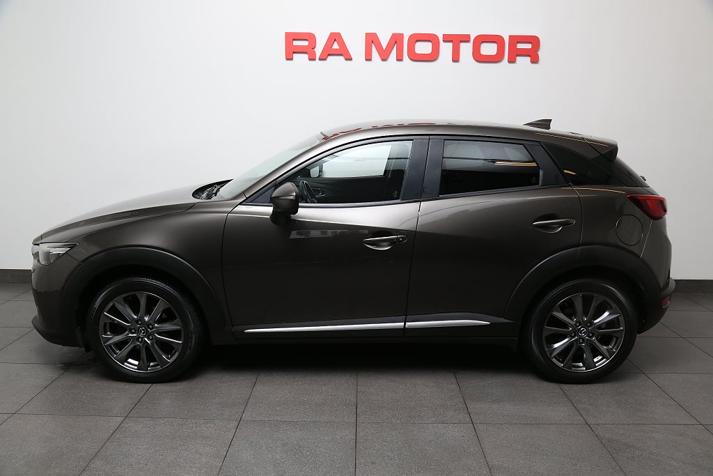 Mazda CX-3 2,0 SKYACTIV-G Optimum AWD Aut Head-up BOSE Navi Drag 2017