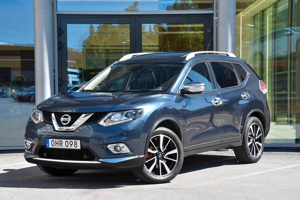 Nissan X-Trail 1.6 dCi Tekna 7-Sits Panorama Navi 360° Drag