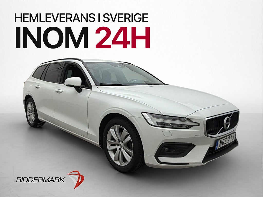 Volvo V60 D3 Momentum VOC Värmare Kamera Navi CarPlay