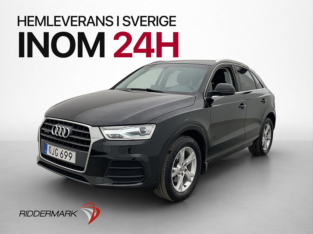 Audi Q3 2.0 TDI 150hk Quattro Farthållare Värmare