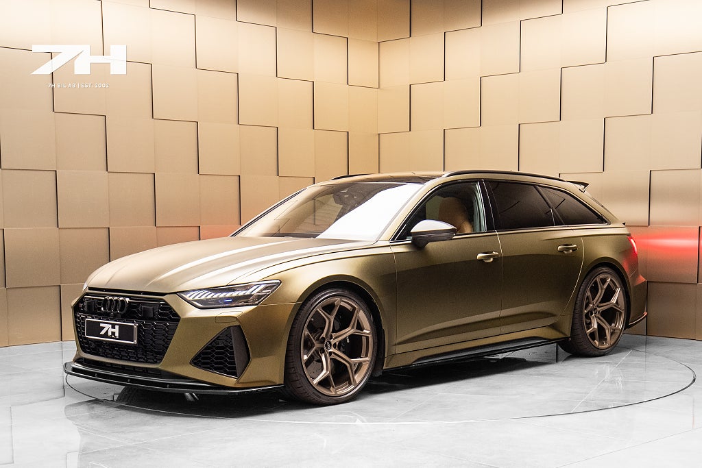 Audi RS6 Performance B&O / Vent. / Pano / Kolfiber / 22" 