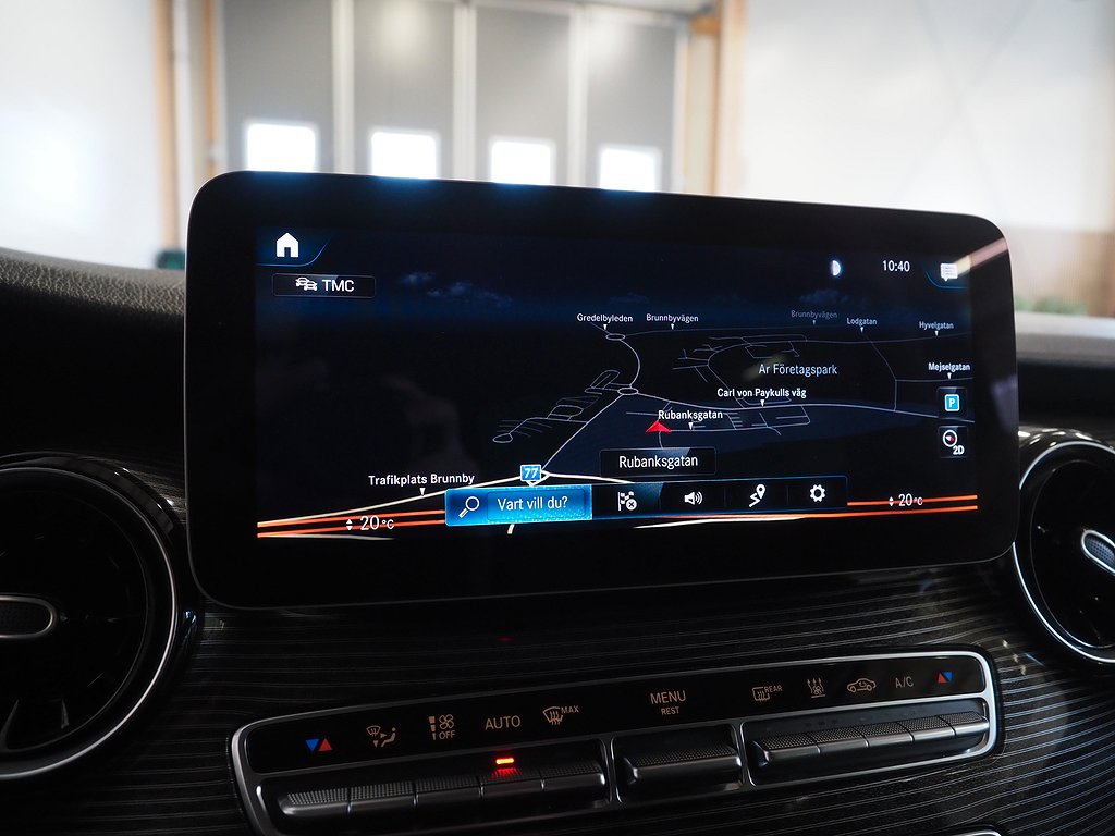 Mercedes-Benz V 300d 9G-Tronic Avantgarde Drag Kamera Moms 2020