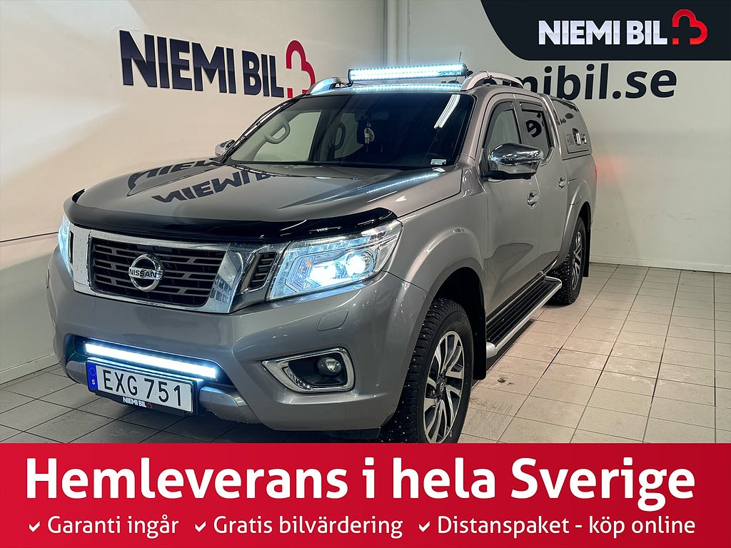 Nissan Navara Dubbelhytt 2.3 Tekna 4WD Dvärm 360° Navi SoV