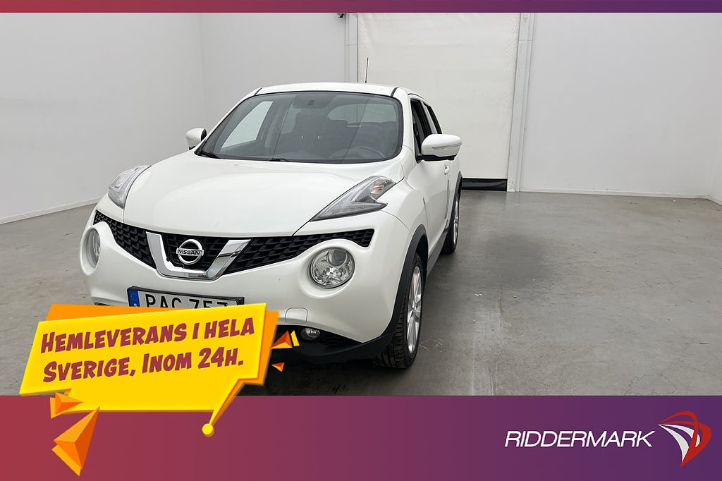 Nissan Juke 1.2 115hk Acenta 360° Kamera Navi Farthållare