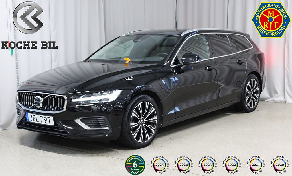 Volvo V60 Recharge T6 350HK AWD Long range, Drag, 360 kam, 3.99%