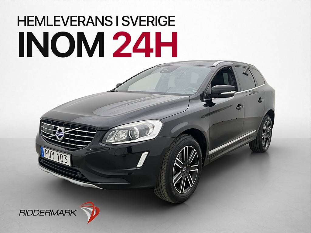 Volvo XC60 D4 AWD Classic Summum Pano Kamera Drag Värmare