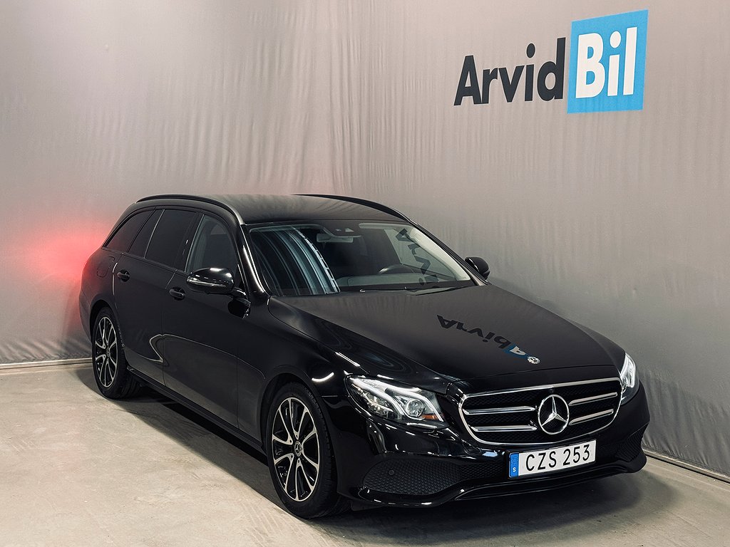 Mercedes-Benz E 200 T 184HK GPS 360° Night Package Drag 