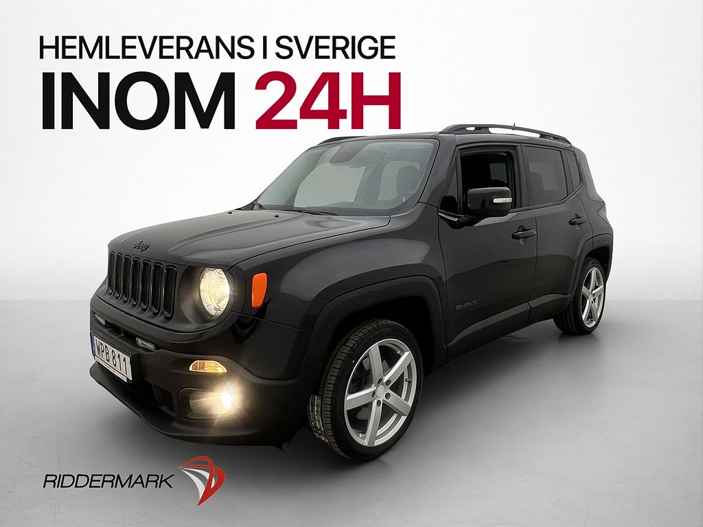 Jeep Renegade 1.6 E.torQ 110hk Dragkrok Rattvärme P-Sensorer