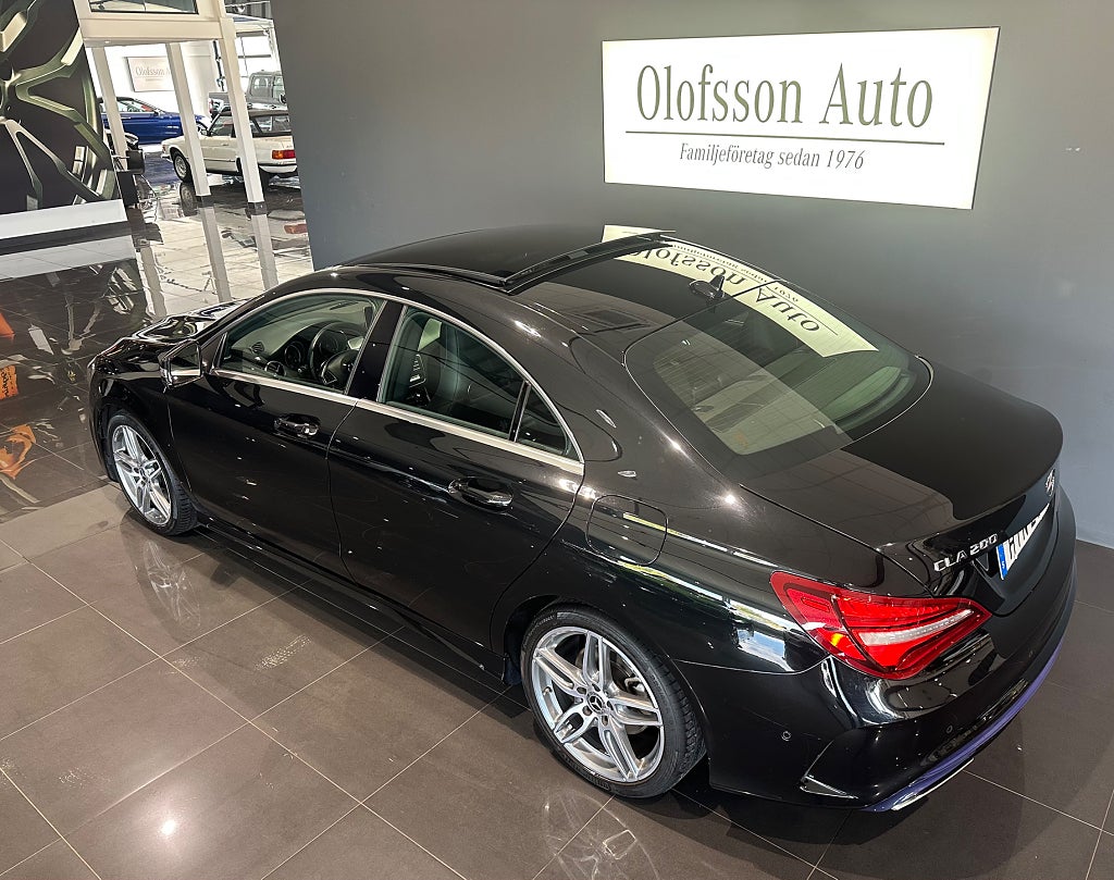 Mercedes-Benz CLA 200 AMG Värmare Coupe Glastak - bild 4