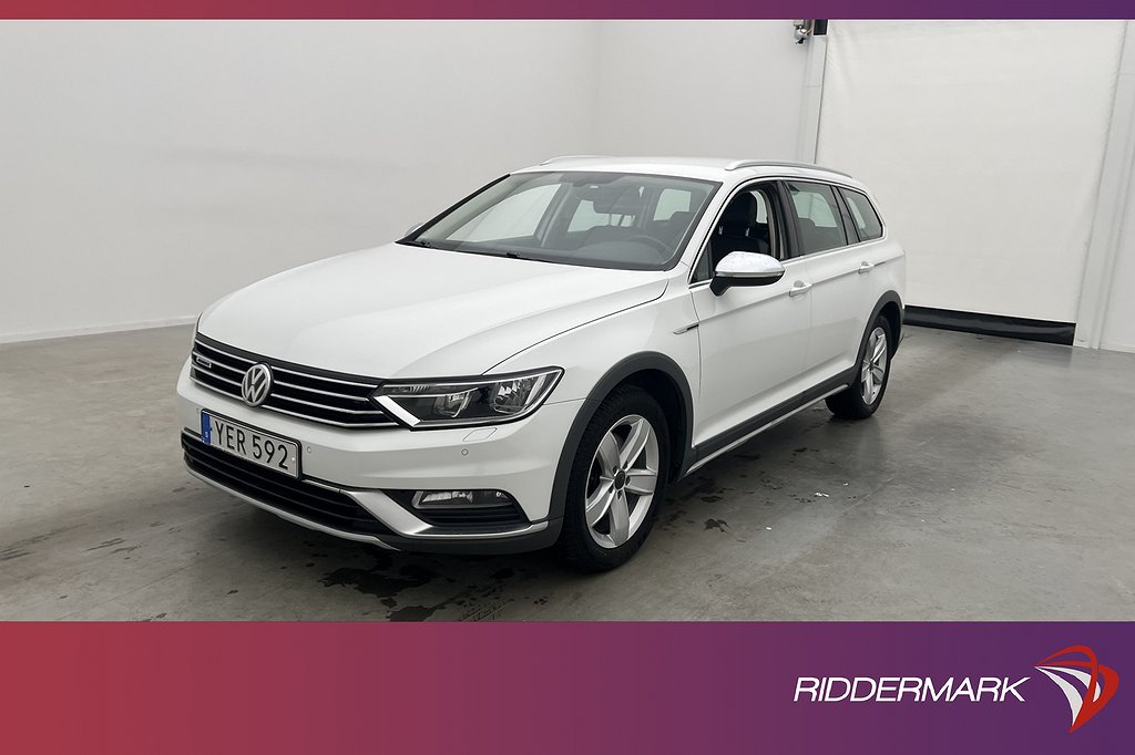 Volkswagen Passat Alltrack 4M 190hk Värm Kamera Skinn Drag