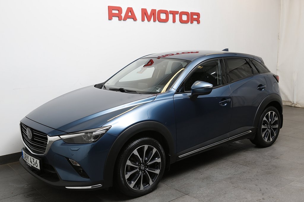 Mazda CX-3 2,0 SKYACTIV-G Optimum Aut HuD BOSE Navi Drag 2019