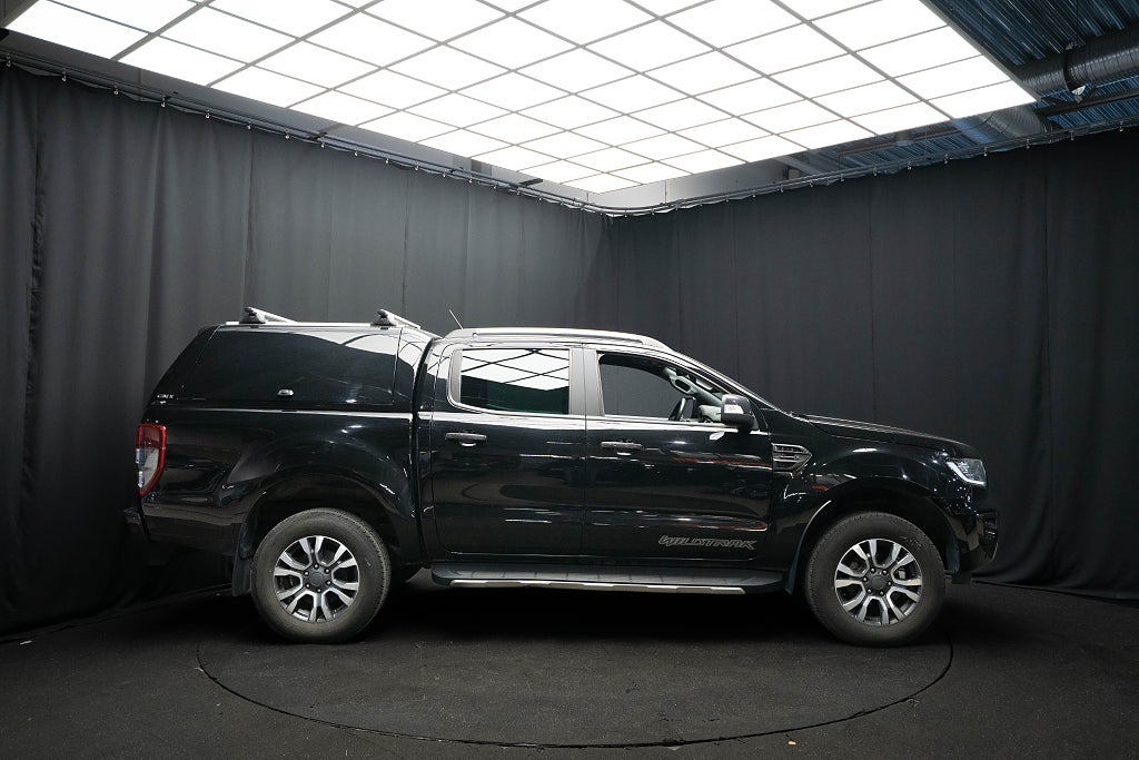Ford Ranger Bi-Turbo 4x4 WILDTRAK KÅPA LÄDER D-VÄRM DRAG KAMERA DIF
