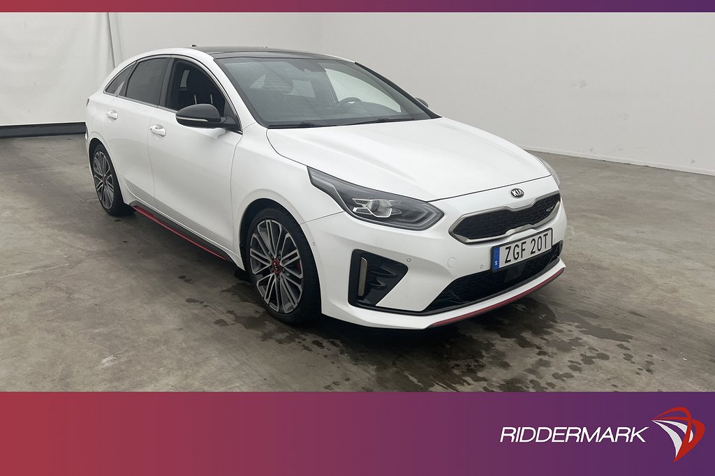 Kia Cee´d ProGT 204hk Pano JBL Kamera CarPlay GPS Elstol Drag