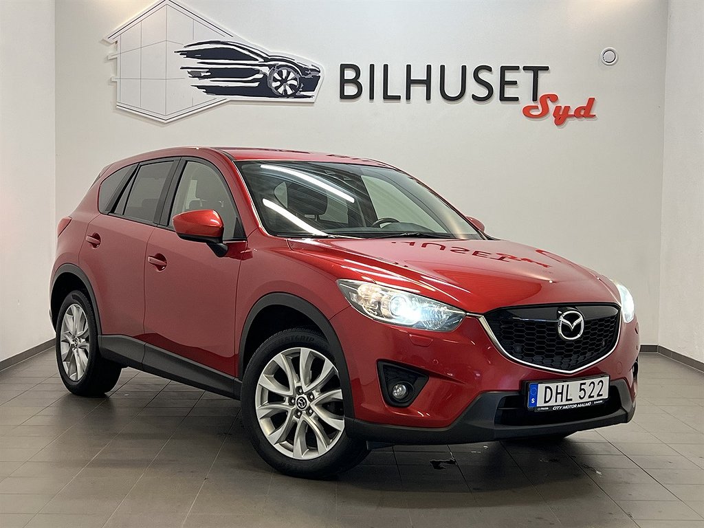 Mazda CX-5 2.0 AWD 160hk Navi/Bkamera/Läder/Bose/Krok/Nyservad