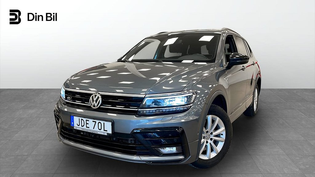 Volkswagen Tiguan Allspace 7-sätes 2.0 TDI | R-Line | 7 sits | Drag | Värmare