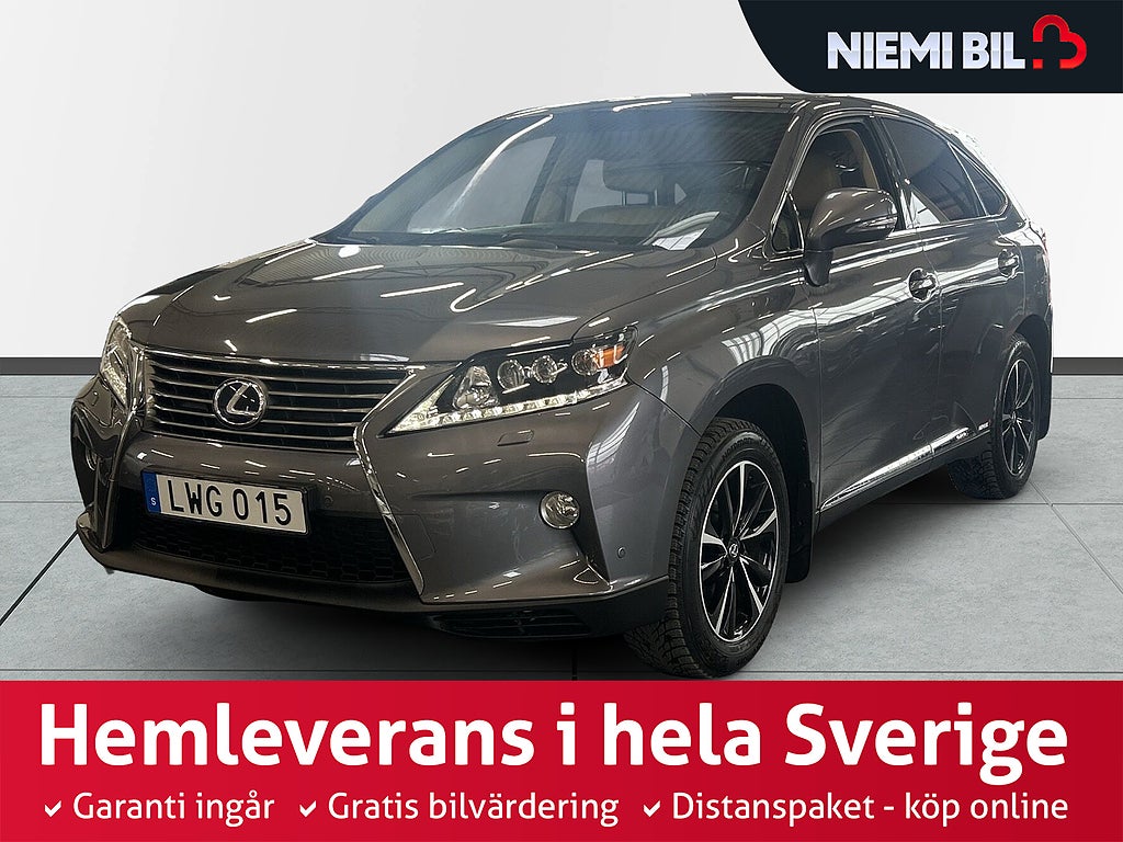 Lexus RX 450h 3.5 V6 AWD CVT Luxury S&V-hjul/Drag/Skinn/Navi
