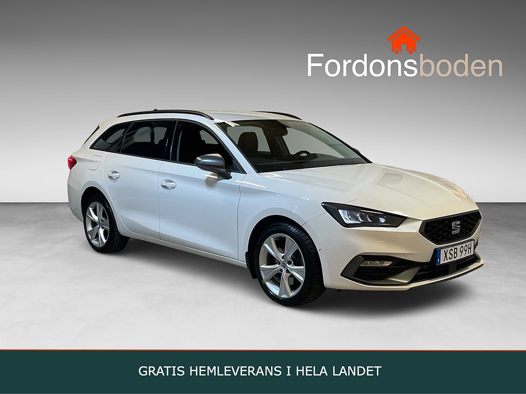 Seat Leon Sportstourer e-Hybrid FR Cockpit B-Kamera Drag 204hk