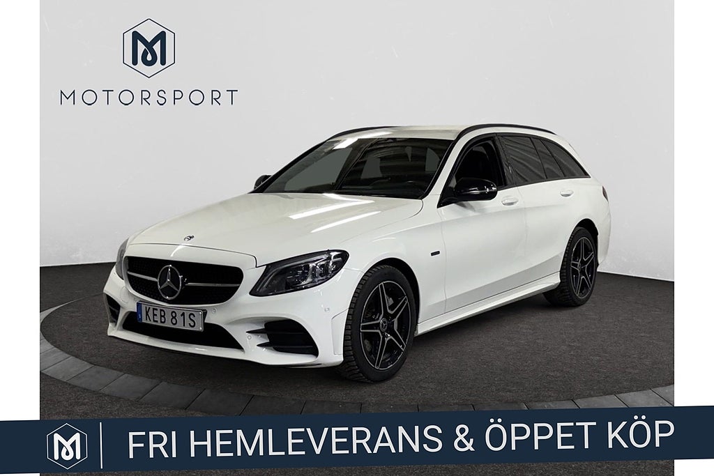 Mercedes-Benz C 300 T de 306hk AMG Night Edition DRAG Värmare NAVI