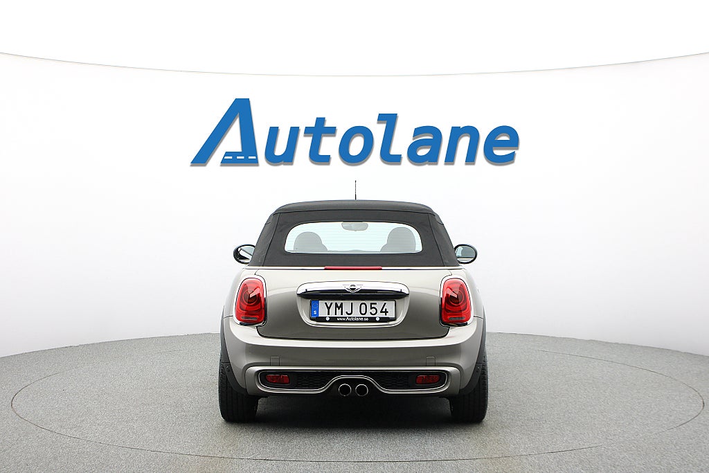 MINI Cooper S Convertible Sommarkampanj 4,99% B-kamera 192hk