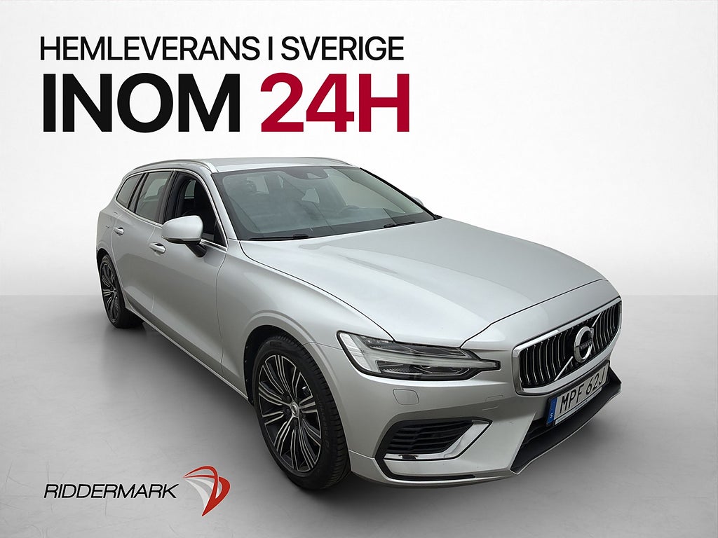 Volvo V60 Recharge T6 AWD Inscription Värm Skinn CarPlay