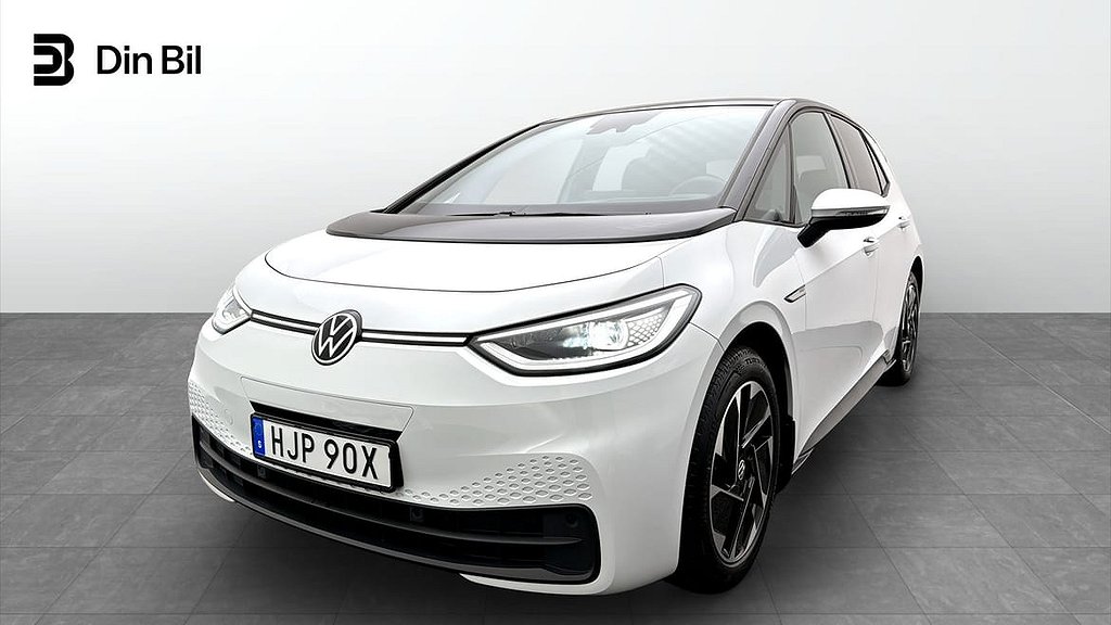 Volkswagen ID.3 Pro Performance 204HK 58KWH / VÄRMEPUMP