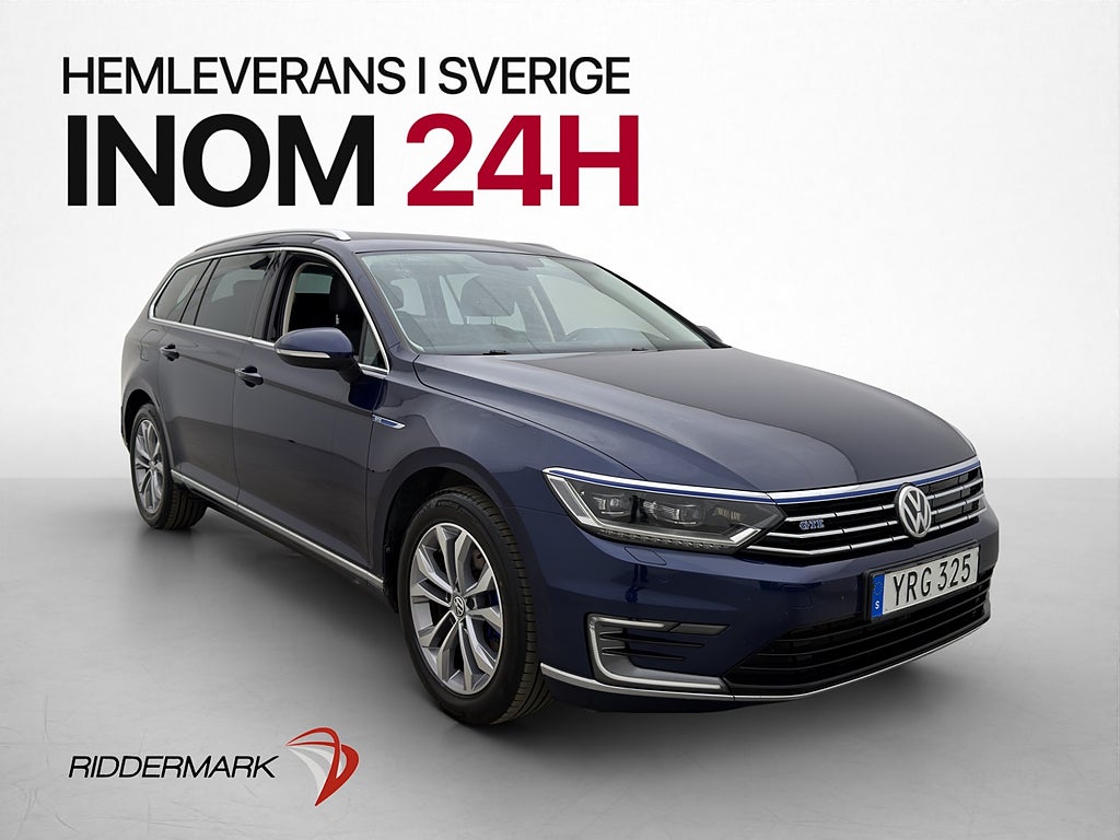 Volkswagen Passat GTE 1.4 TSI 218hk Värmare Adaptiv-f Drag